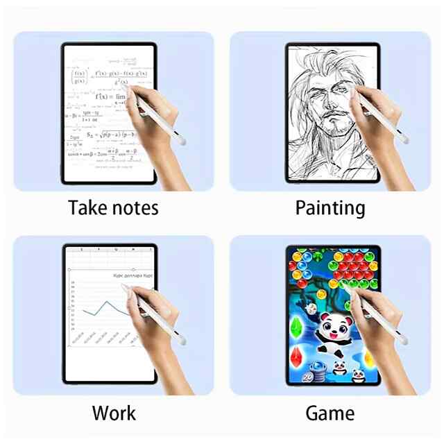 Стілус універсальний активний Android IOS Windows Фіолетовий для планшета iPad Huawei Xiaomi до 60симв - 2 фото товару