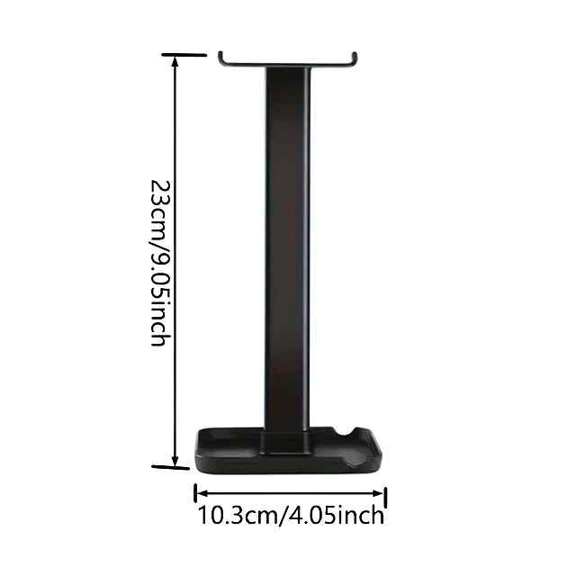 Стійка для навушників ABS компактна 23см - стильний аксесуар для дому та офісу - 3 фото товару