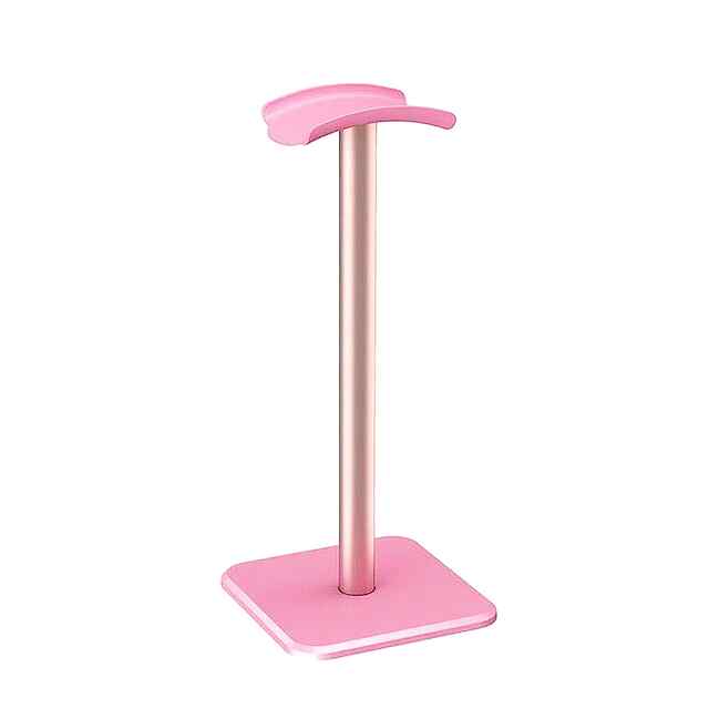 Стійка для навушників: стильна та практична, зберігає в порядку, матеріал - ABS алюміній, висота 23 см.