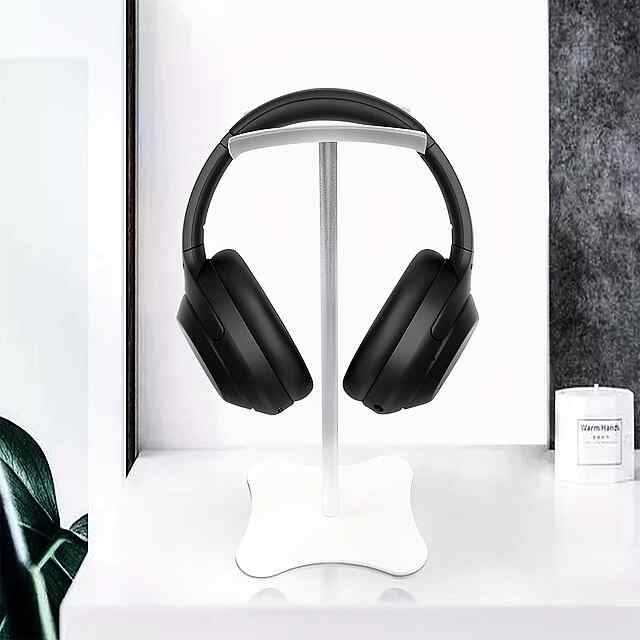 Стійка для навушників - стильна та практична, ABS Алюміній, 23см. - 2 фото товару