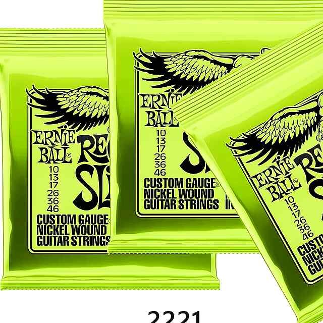 Струни Ernie Ball Regular Slinky Nickel Wound 10-46 для електрогітари. Професійний комплект. - 3 фото товару
