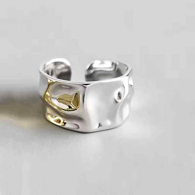 Стильне кільце мінімалізм - регульований розмір, знижка 20% INSTAGRAM. Бургунді. Україна. - 1 фото товару