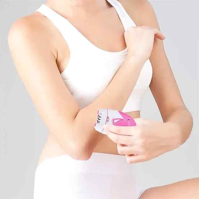 Surker Епілятор бездротовий жіночий для всього тіла з підсвіткою, рожевий. Довговічний! - 1 фото товару