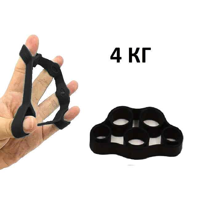 Силіконовий еспандер для зміцнення кисті та пальців, відновлення травм - 0 фото товару