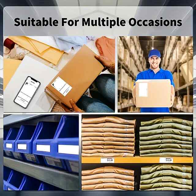 Термопринтер етикеток Bluetooth WiFi USB (500шт етикеток підставка) для НП, Укрпошта - 3 фото товару