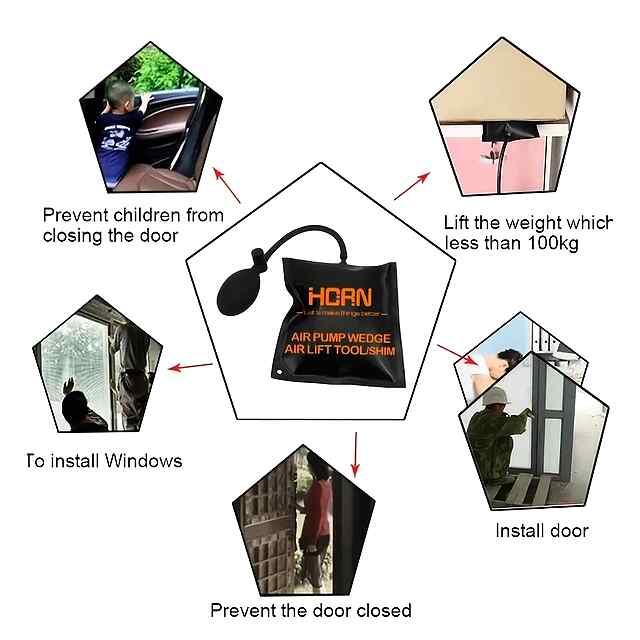 TPU Клин для дверей | Міцний | 300кг | Зелений | Україна - 3 фото товару