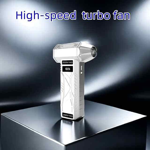Турбовентилятор Air Duster 100 тис. об/хв з LED дисплеєм та USB-зарядкою - 1 фото товару