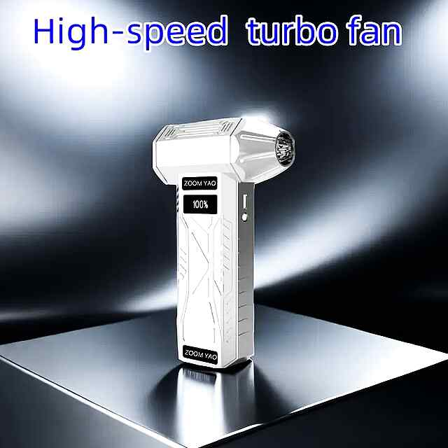 Турбовентилятор з дисплеєм, підсвіткою та USB-зарядкою. Потужне очищення від пилу. Бездротовий, портативний! Купити в UA.