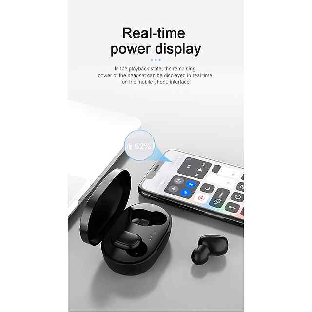 TWS A6s Bluetooth Гарнітура Спортивні Бездротові Навушники для Xiaomi/Huawei - 3 фото товару