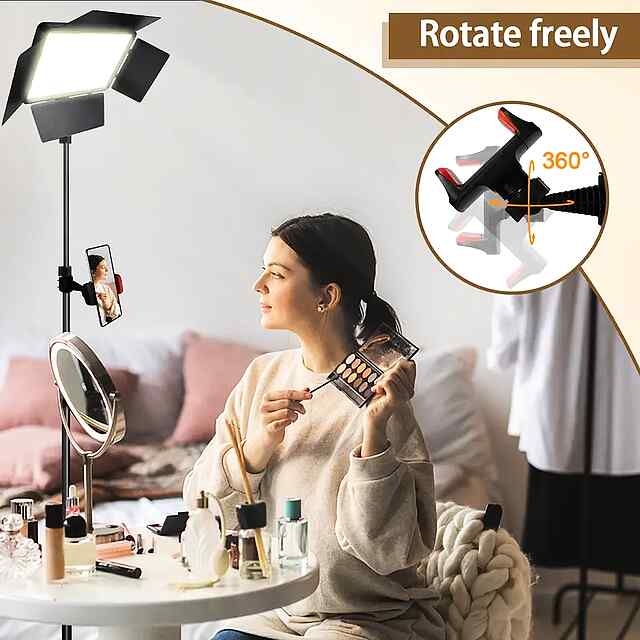 UEGOGO LED Лампа для Фото/Відео 10   Штатив 160см, Пульт - 2 фото товару