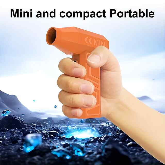 Ультра-Потужний Міні Турбо Вентилятор 4000mAh (90000 об/хв) - 2 фото товару