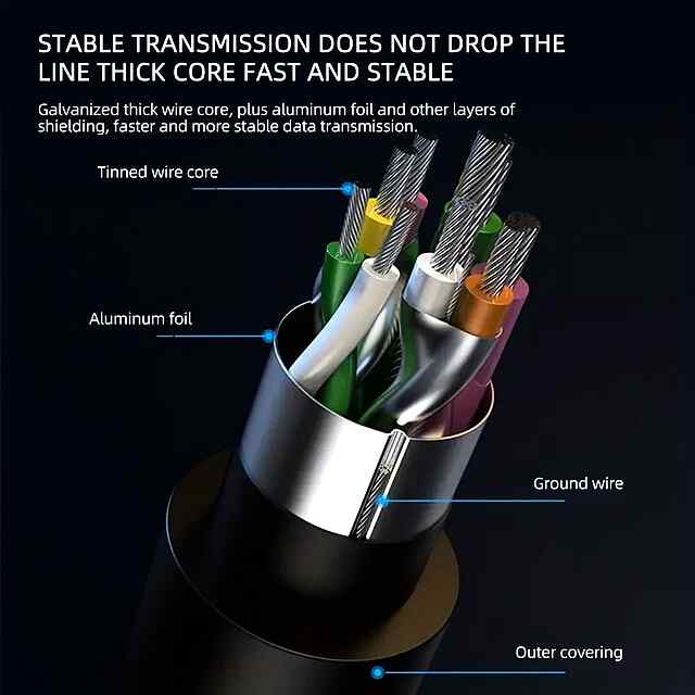 USB HUB 7 портів Металевий Type C ЮСБ Хаб для ноутбука - 2 фото товару