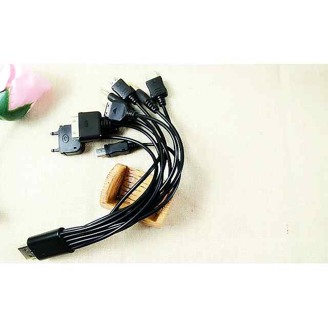 USB кабель 10 в 1 - заряджай до 10 пристроїв! Nokia, Samsung, LG та ін. - 3 фото товару