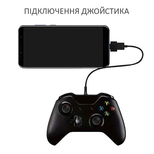 USB Type-C ➡ USB адаптер (OTG) - білий | Перехідник для смартфонів та планшетів - 1 фото товару