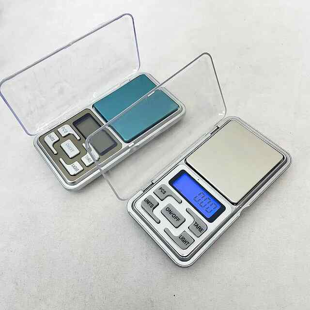 Ваги ювелірні портативні електронні з нержавіючої сталлю 200g

Електронні ваги - калькулятор, тарування, підсвітка, РК дисплей, п'ять одиниць вимірювань. - 1 фото товару