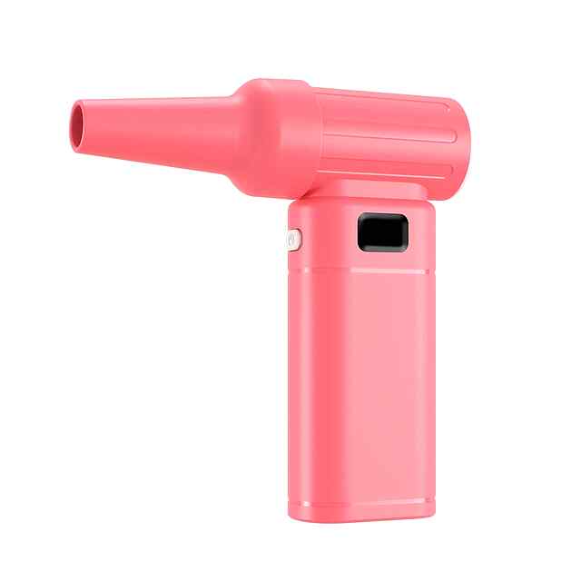 Вентилятор ручний 130000 об/хв з акумом 3000 mAh   LED   насадка - 3 фото товару