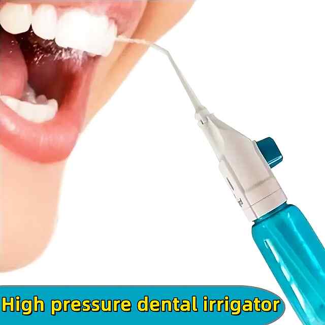 Високонапірний портативний іригатор - водний флосер для всієї родини, без батарейок!