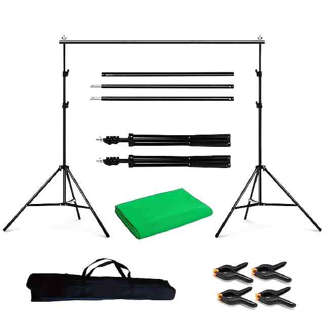 Зелена фонова стійка 2×2 м для фото/відеозйомок (Green Screen) - 3 фото товару