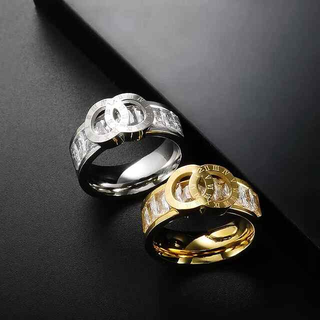 Жіноче кільце, блиск та вишуканість, розміри:7 / 8 (знижка через Instagram) - 1 фото товару