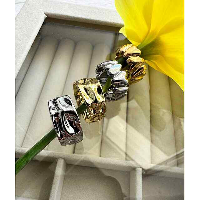 Жіноче кільце з сердечками, регульоване, знижка INSTAGRAM PROM20, Україна - 2 фото товару