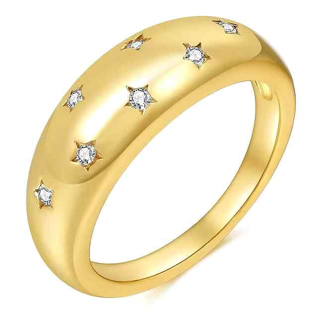 Жіноче колечко зірочки з камінчиками, розмір 7. Знижка -20% INSTAGRAM PROM20. Купити в Україні. - 0 фото товару