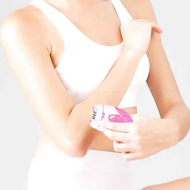 Жіночий бездротовий епілятор Surker з підсвіткою, рожевого кольору, до 40 хв роботи. - 1 фото товару